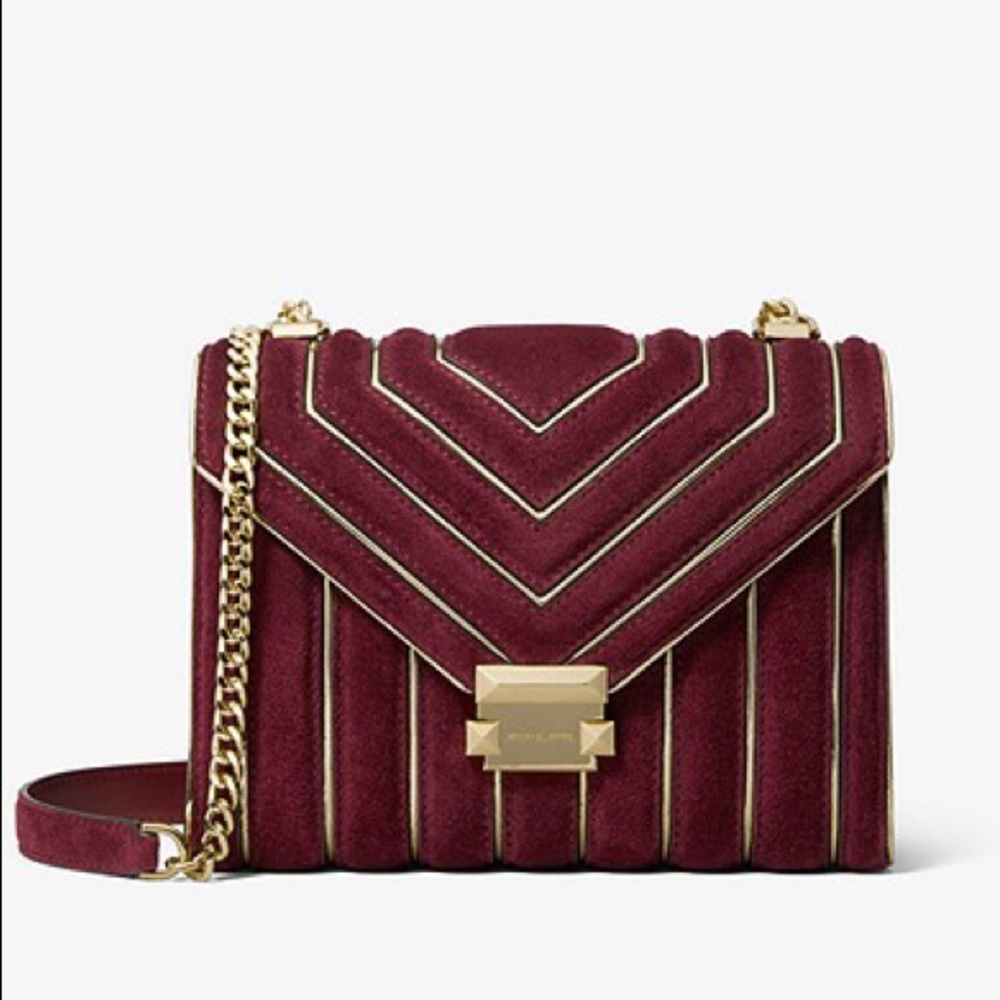 Michael Kors ‘Whitney’ bag in Oxblood